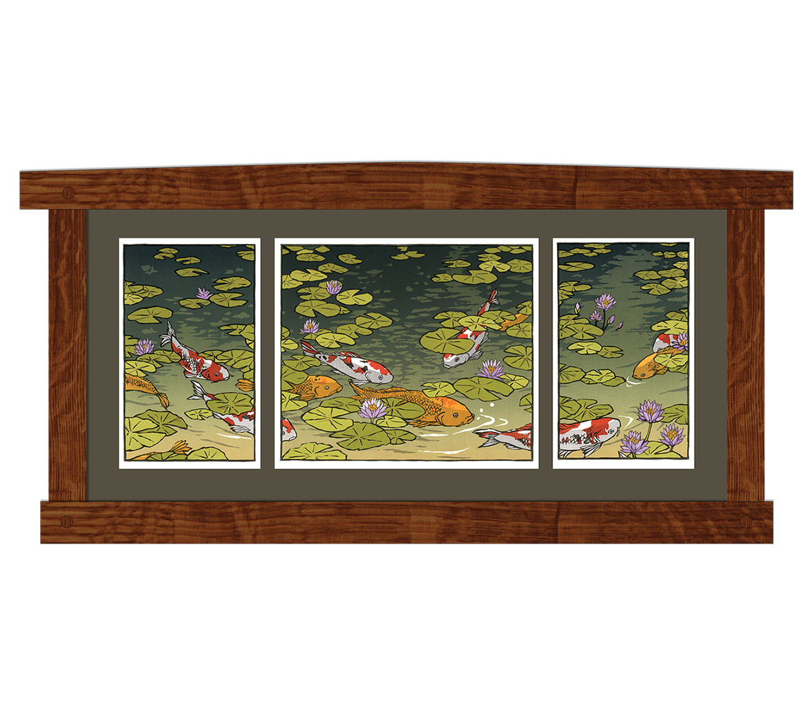 "Waterlilies" - Yoshiko Yamamoto